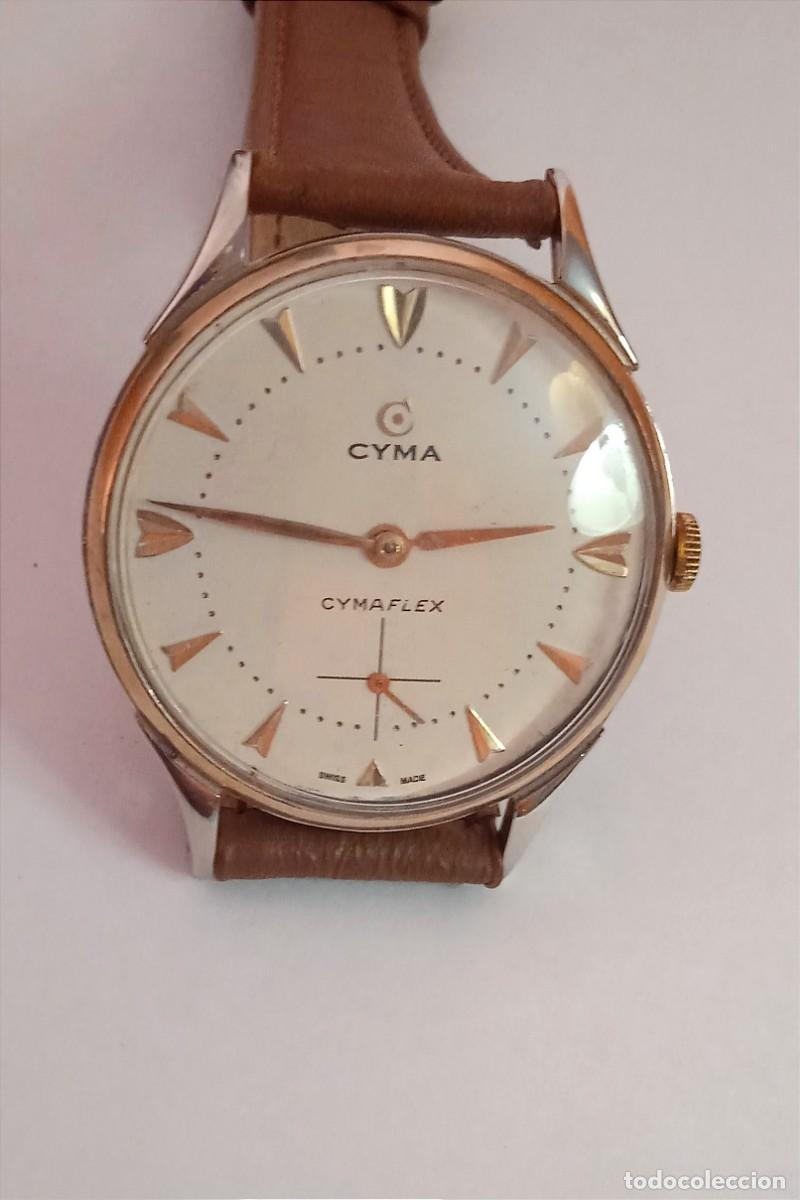 Relojes de pulsera: RELOJ CYMA CYMAFLEX 15 RUBIS CARGA MANUAL.