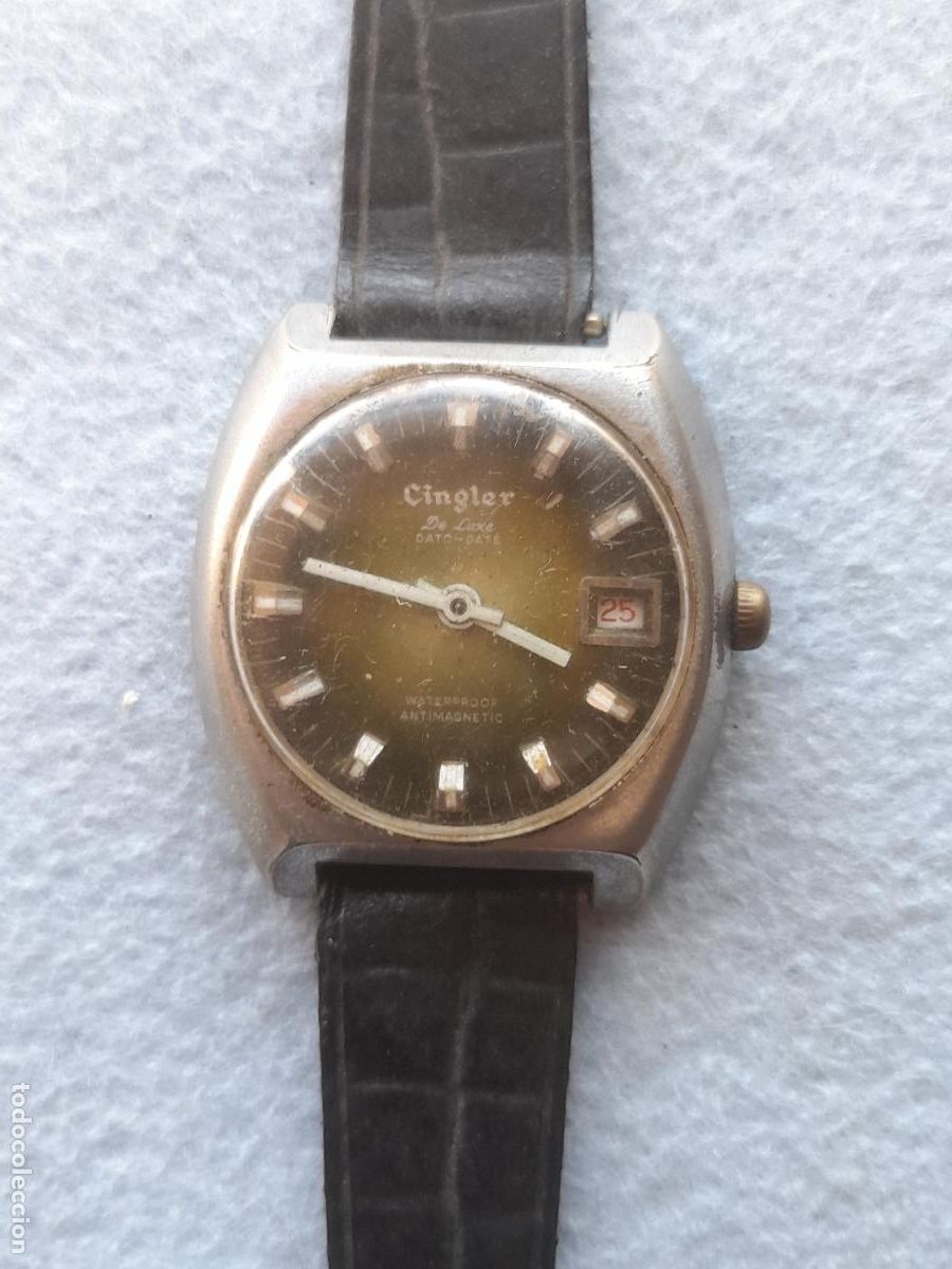Wristwatches: Reloj Marca Cingler de Luxe. Cl&aacute;sico de Caballero.