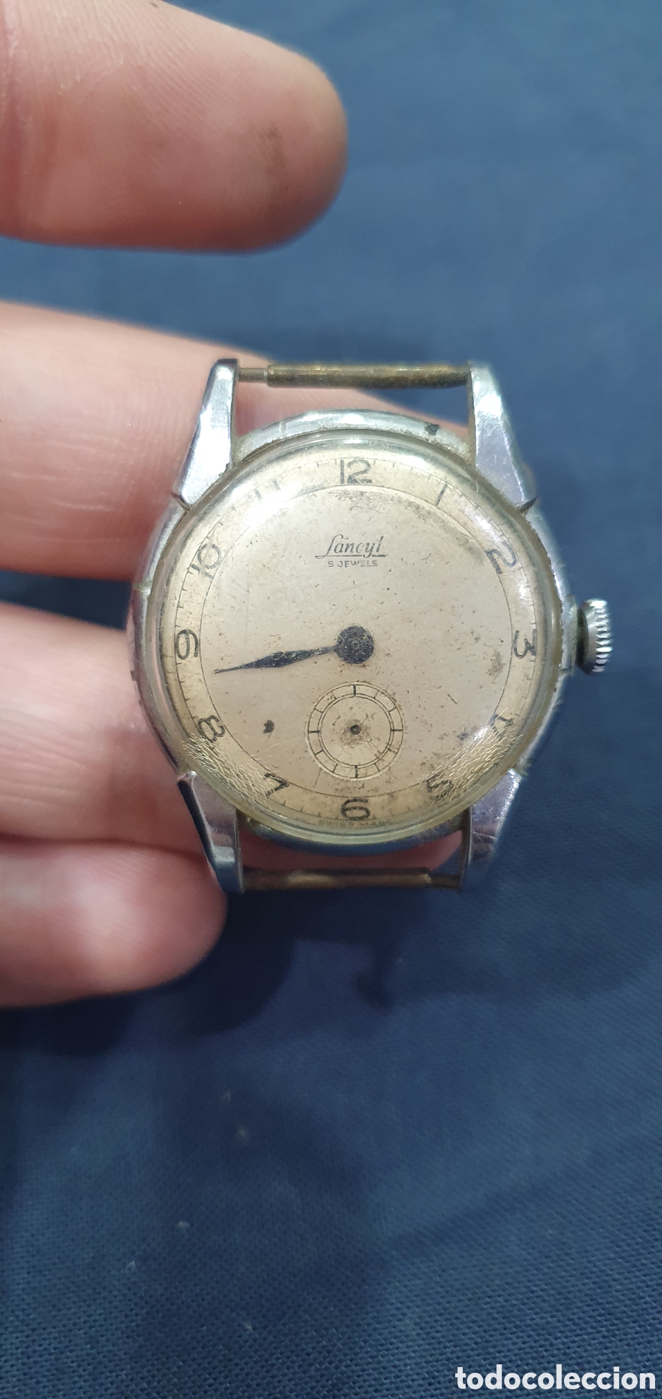 Wristwatches: Reloj de pulsera Lancyl vintage. (L135)