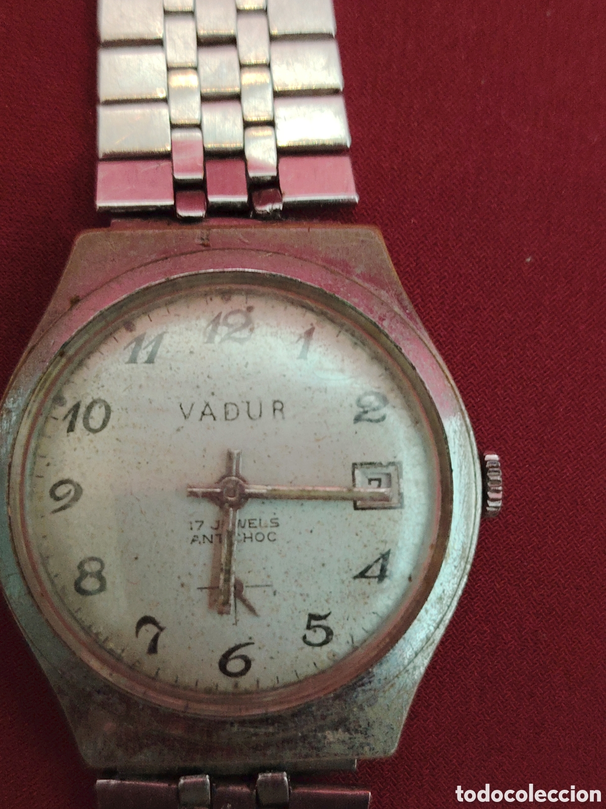 Armbanduhren: Antiguo reloj de cuerda funciona