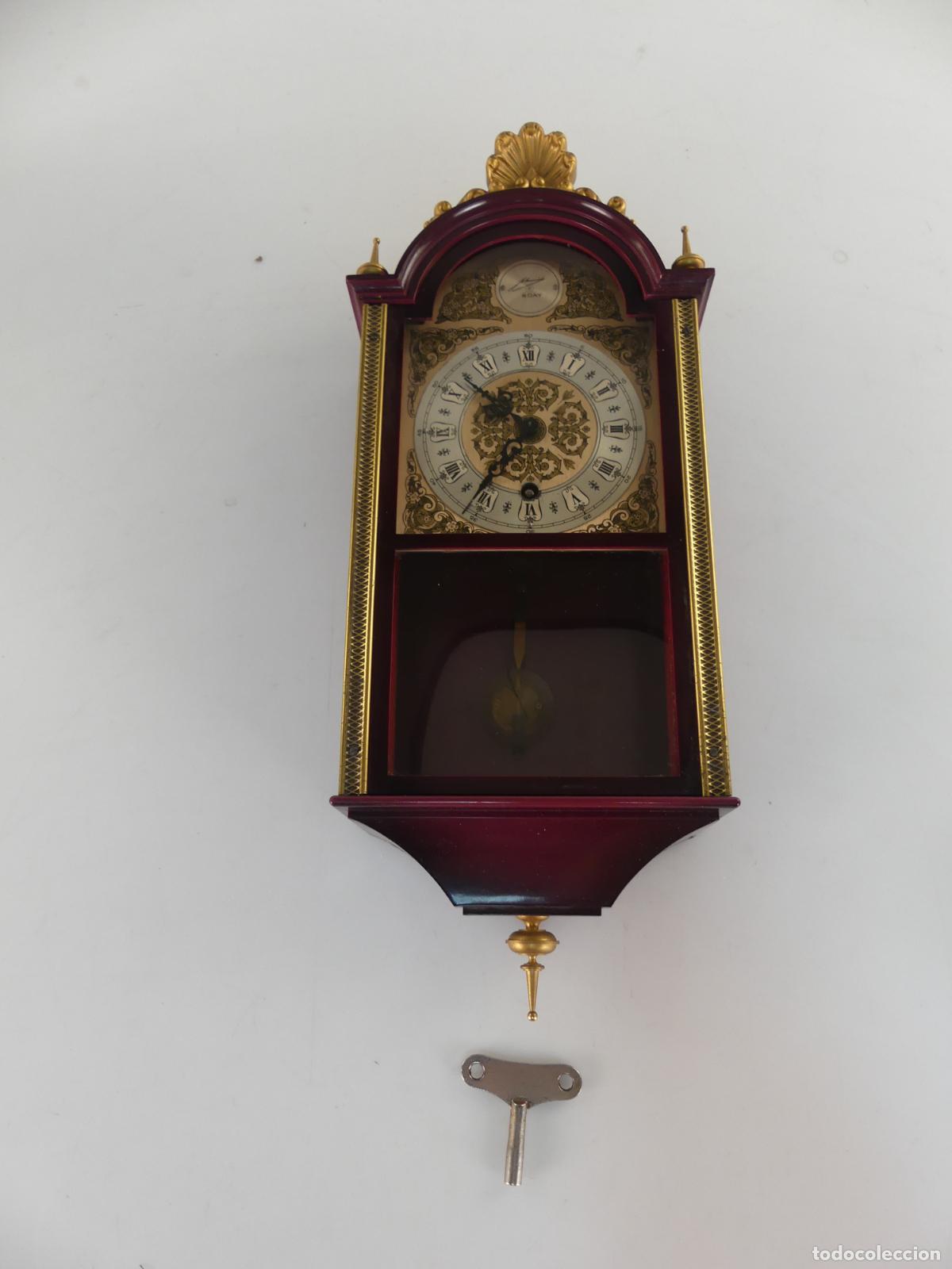Rel&oacute;gios de pulso: PEQUE&Ntilde;O RELOJ DE COLGAR MARCA SCHMID 8 DAY