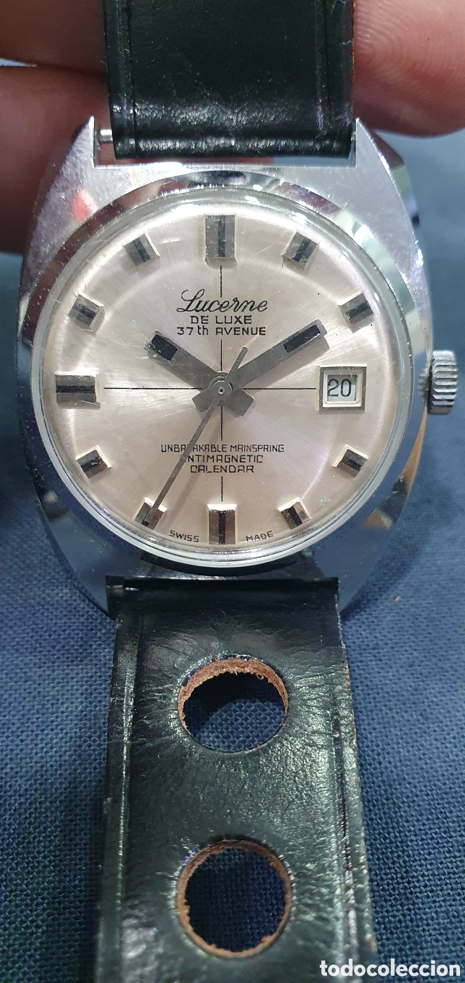Rel&oacute;gios de pulso: Reloj Lucerne vintage. Excelente estado. (L138)