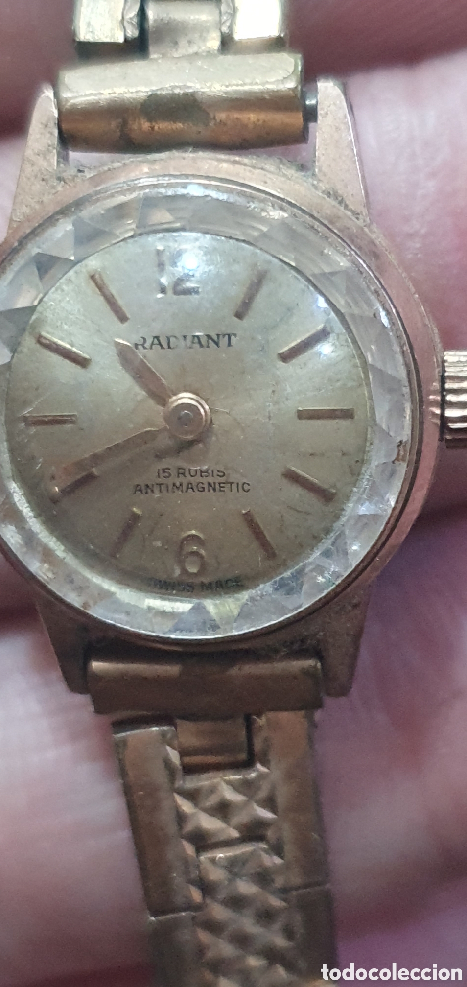 Relojes de pulsera: Radiant de se&ntilde;ora a cuerda. No funciona. (L139)