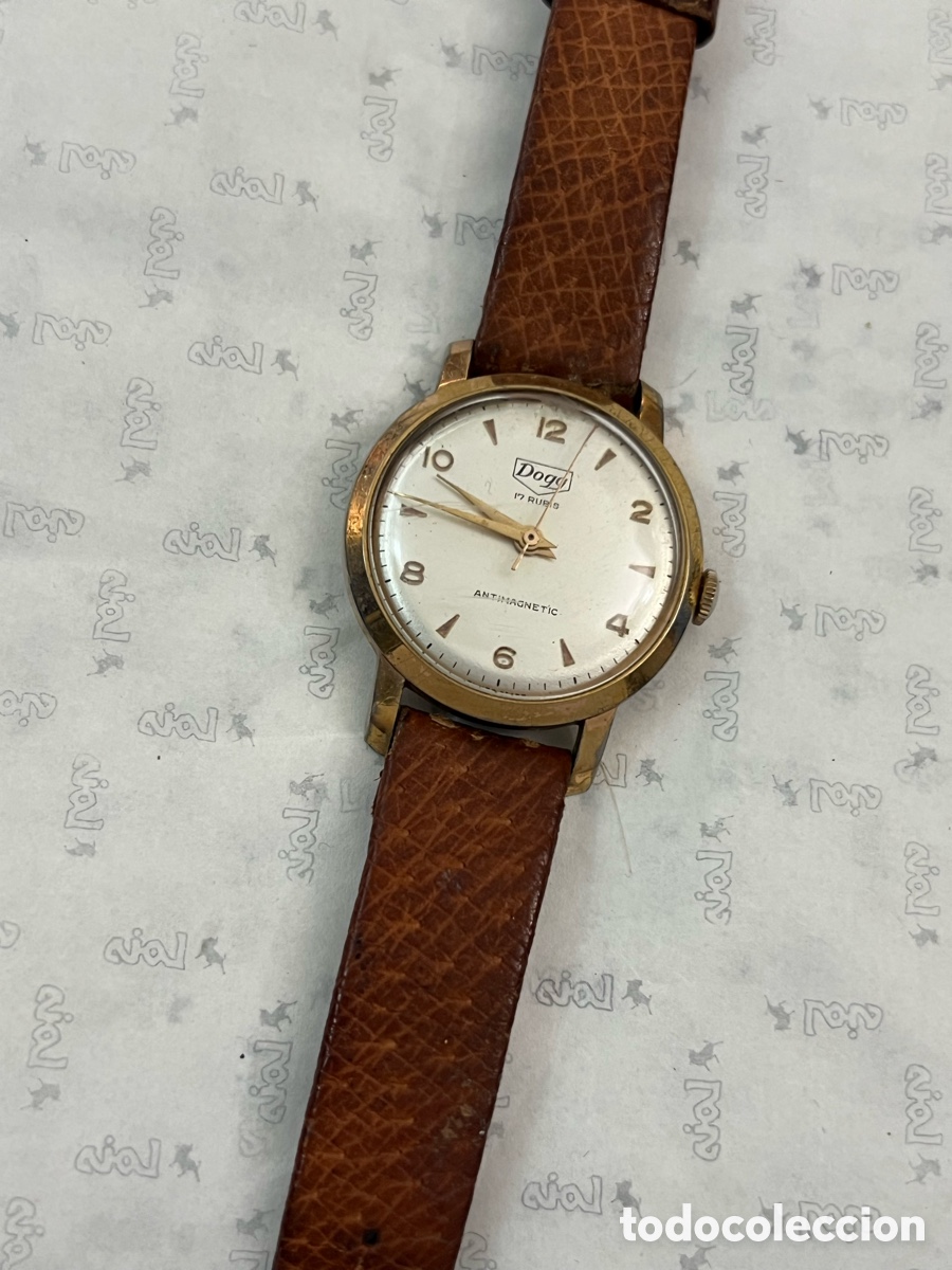 Wristwatches: ✅ Reloj Doog 17 RUB&Iacute;S carga Manual vintage