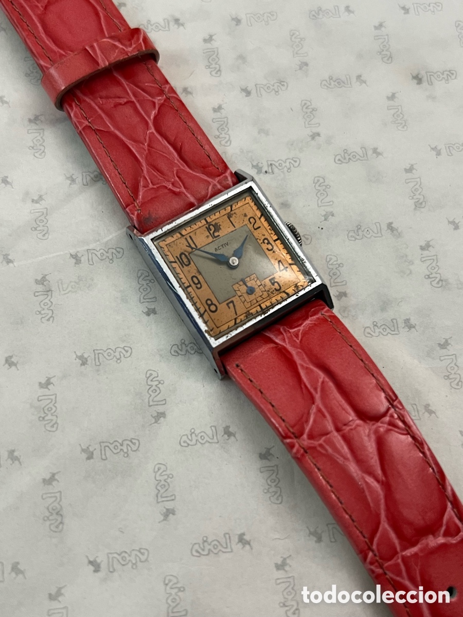 Relojes de pulsera: ✅ Reloj ACTIV carga manual militar vintage a&ntilde;os 30/40