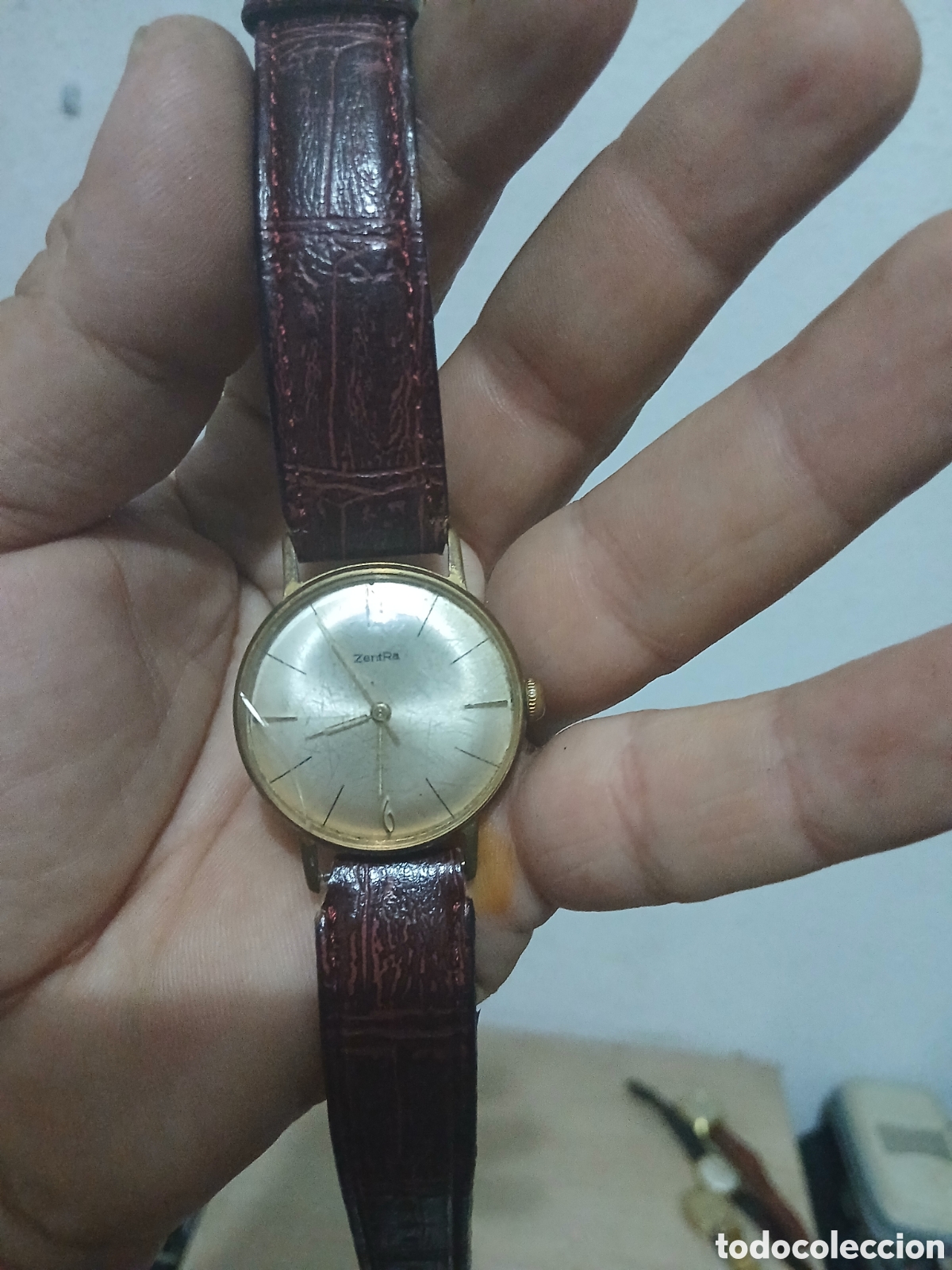 Relojes de pulsera: ANTIGUO RELOJ FUNCIONA Y PARA,,VER FOTOS