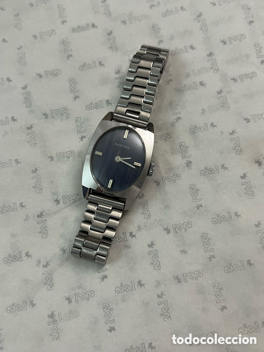 Relojes de pulsera: ✅ Reloj KASTING carga manual acero suizo