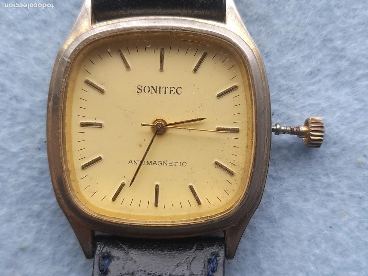 Relojes de pulsera: Reloj Marca Sonitec. Cl&aacute;sico de Caballero. - Foto 11