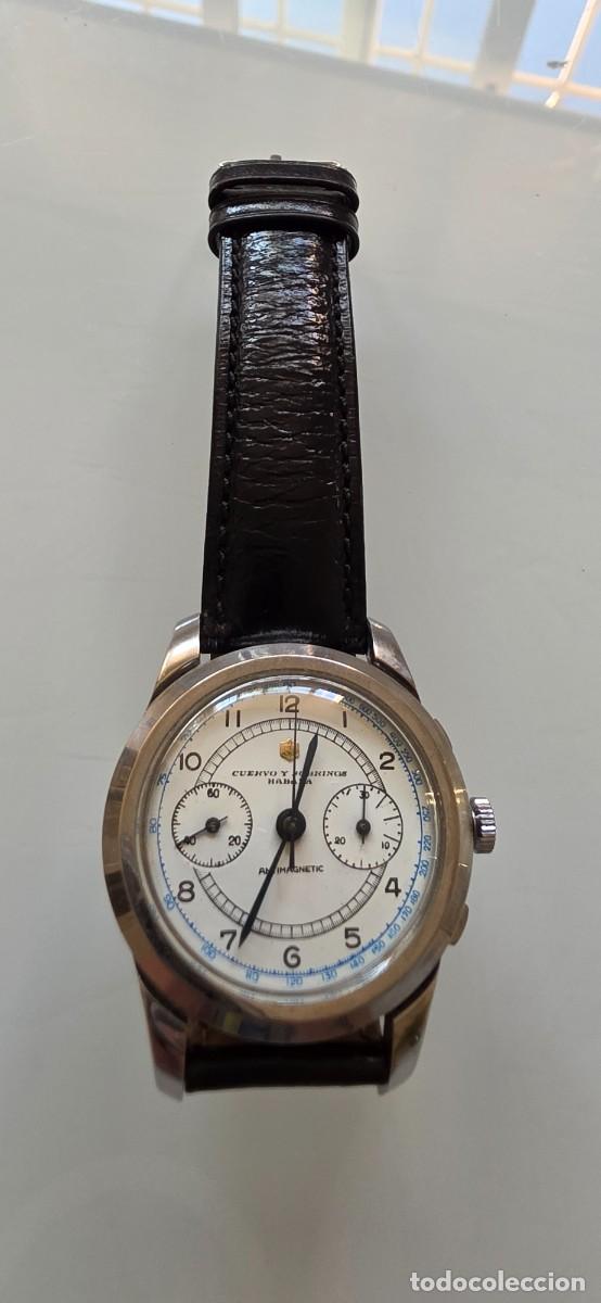 Relojes de pulsera: Precioso reloj cuerda Cuervo y Sobrinos