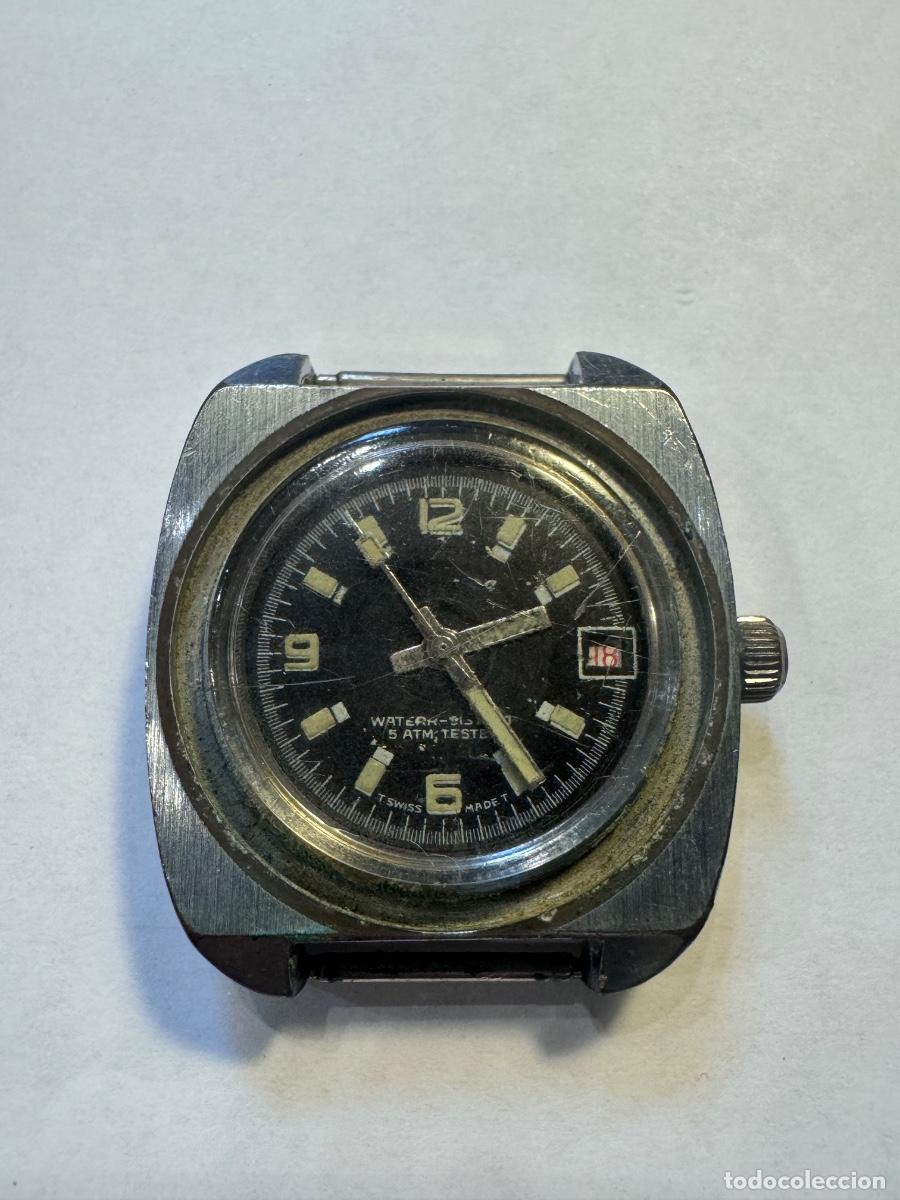 Relojes de pulsera: RELOJ SUMERGIBLE SWISS MADE BASIC WATCH -FUNCIONANDO (G)