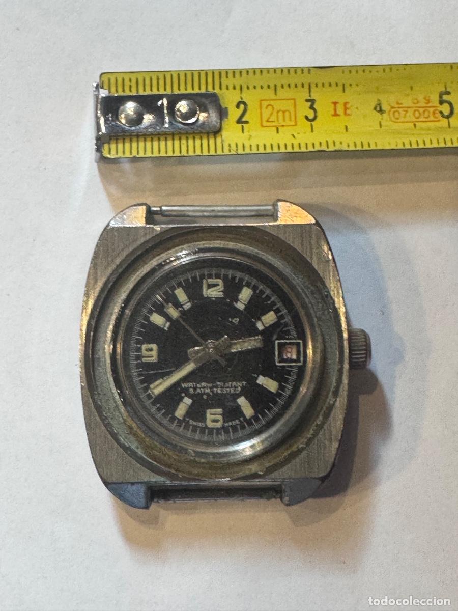 Relojes de pulsera: RELOJ SUMERGIBLE SWISS MADE BASIC WATCH -FUNCIONANDO (G) - Foto 11