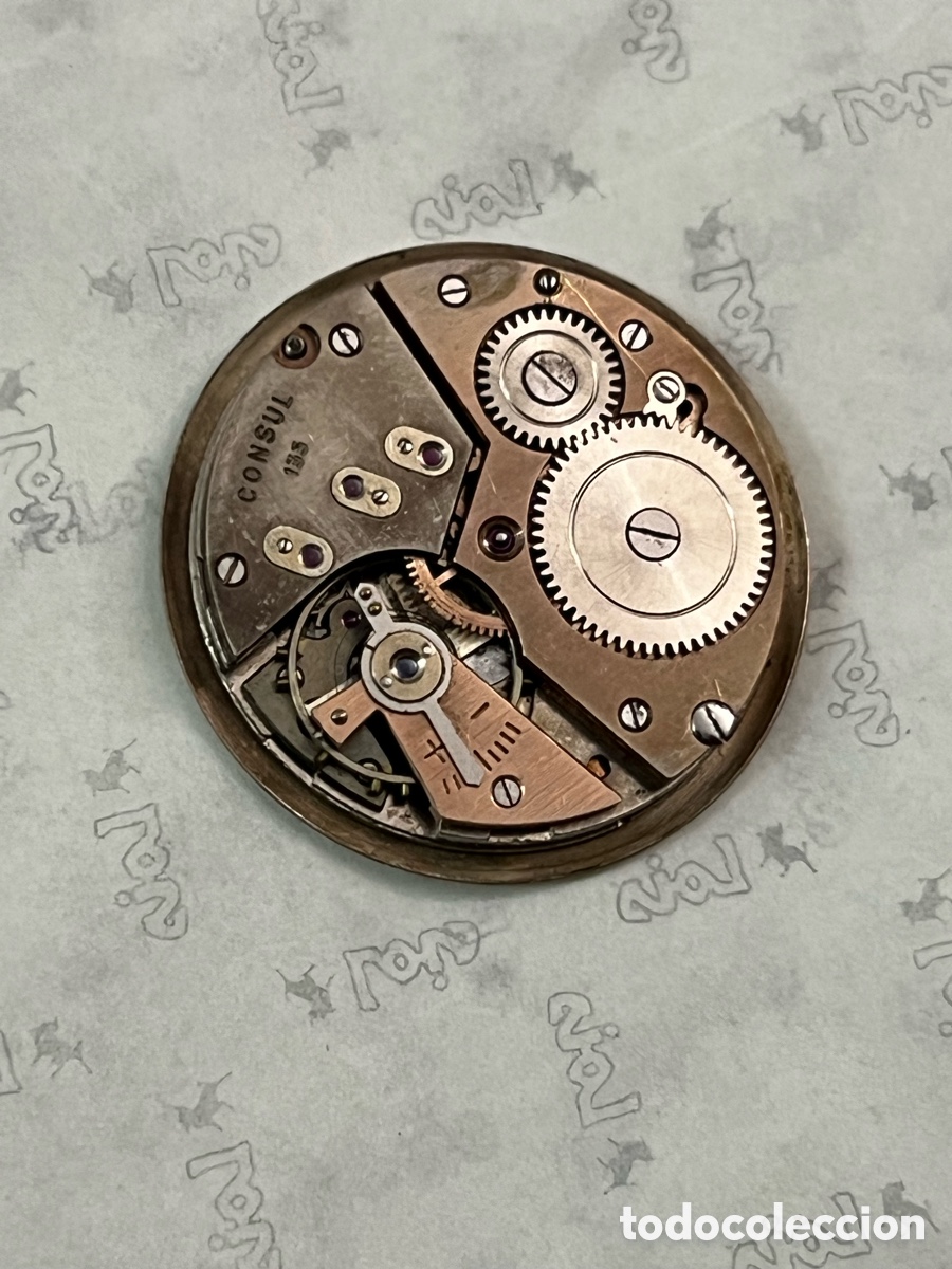 Relojes de pulsera: ✅ Movimiento Suizo CONSUL Cal. 185 - 29.0mm - 13'' - AS 1130 / FHF 28 - Vintage