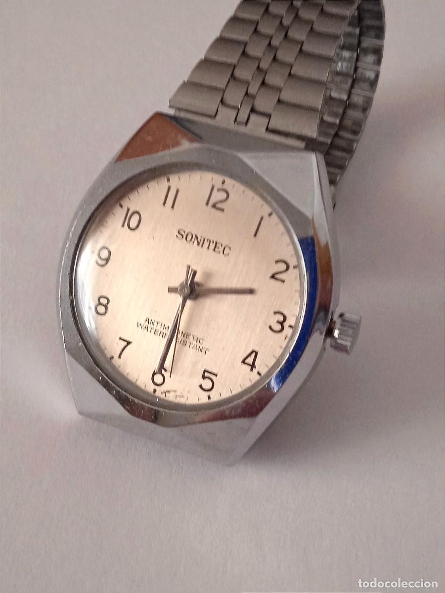 Rel&oacute;gios de pulso: RELOJ SONITEC CARGA MANUAL ANTIMAGN&Eacute;TIC.