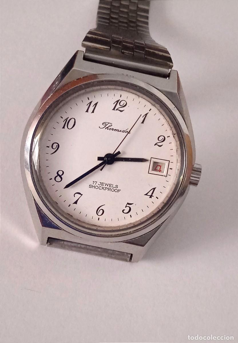 Rel&oacute;gios de pulso: RELOJ THERMIDOR 17 RUBIS CARGA MANUAL SHOCKPROOF..