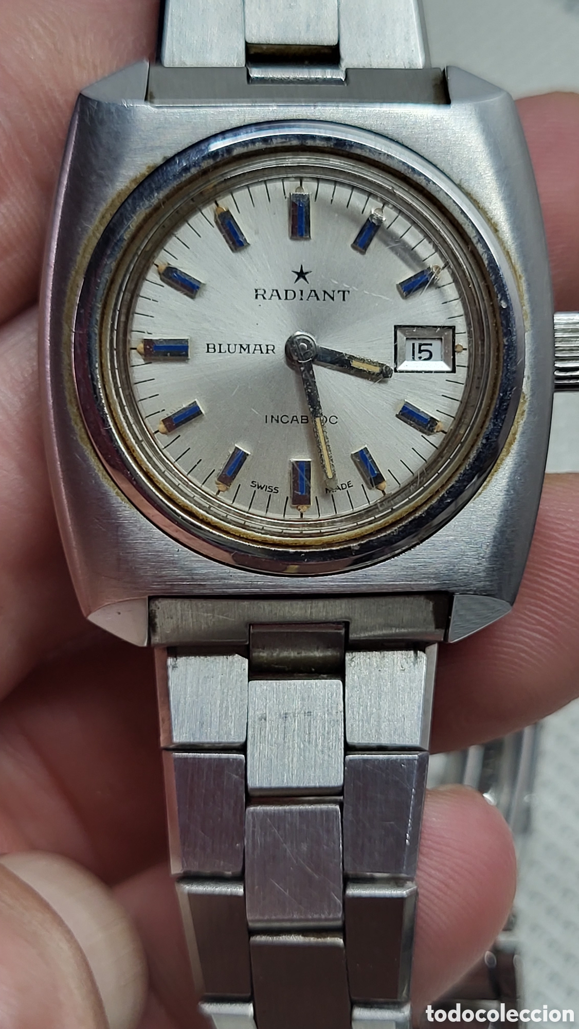Relojes de pulsera: Reloj pulsera carga manual Radiant Blumar