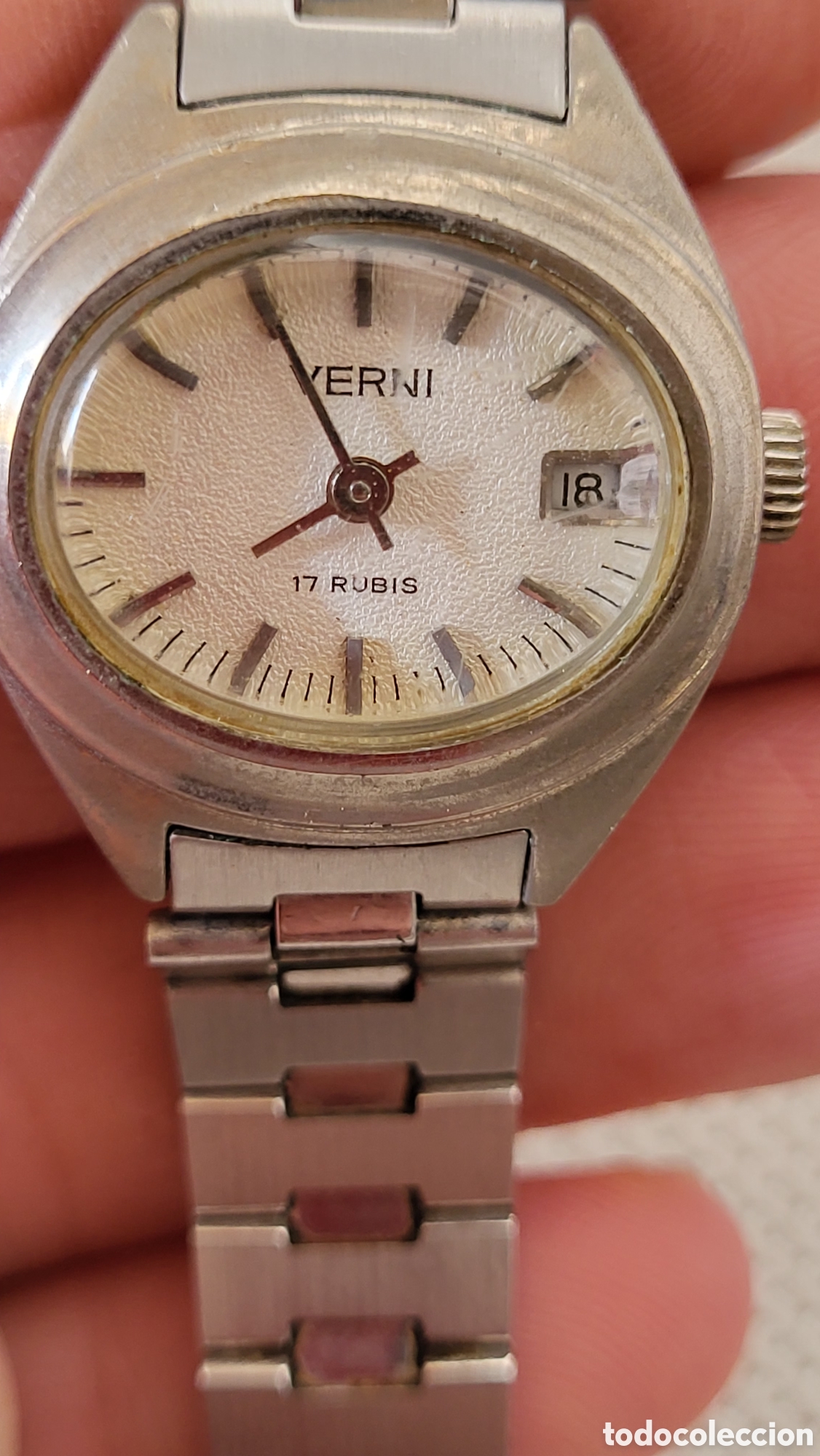 Relojes de pulsera: Reloj pulsera carga manual Se&ntilde;ora Verni
