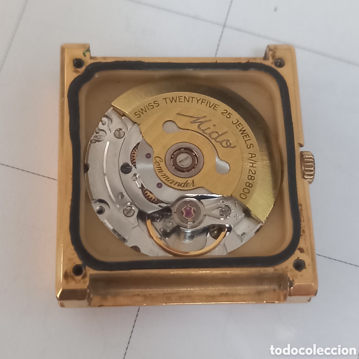 Relojes de pulsera: Reloj Mido Depose Commander Ocean Star Autom&aacute;tico Antiguo NO COMUN DIFICIL SUIZO SWISS CHAPADO ORO