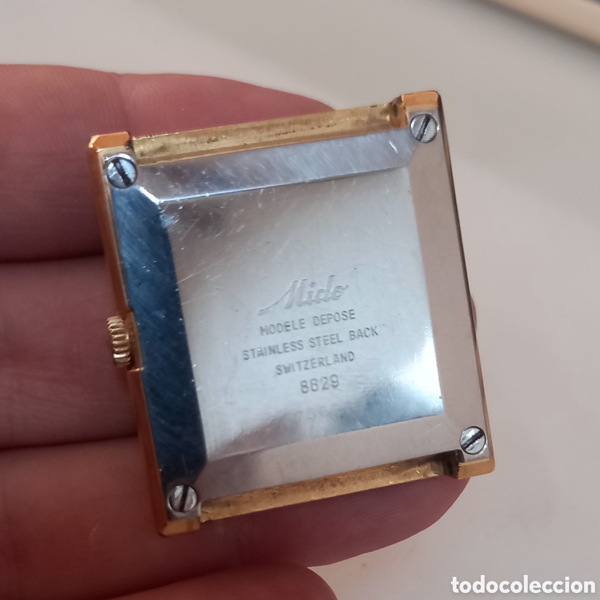 Wristwatches: Reloj Mido Depose Commander Ocean Star Autom&aacute;tico Antiguo NO COMUN DIFICIL SUIZO SWISS CHAPADO ORO