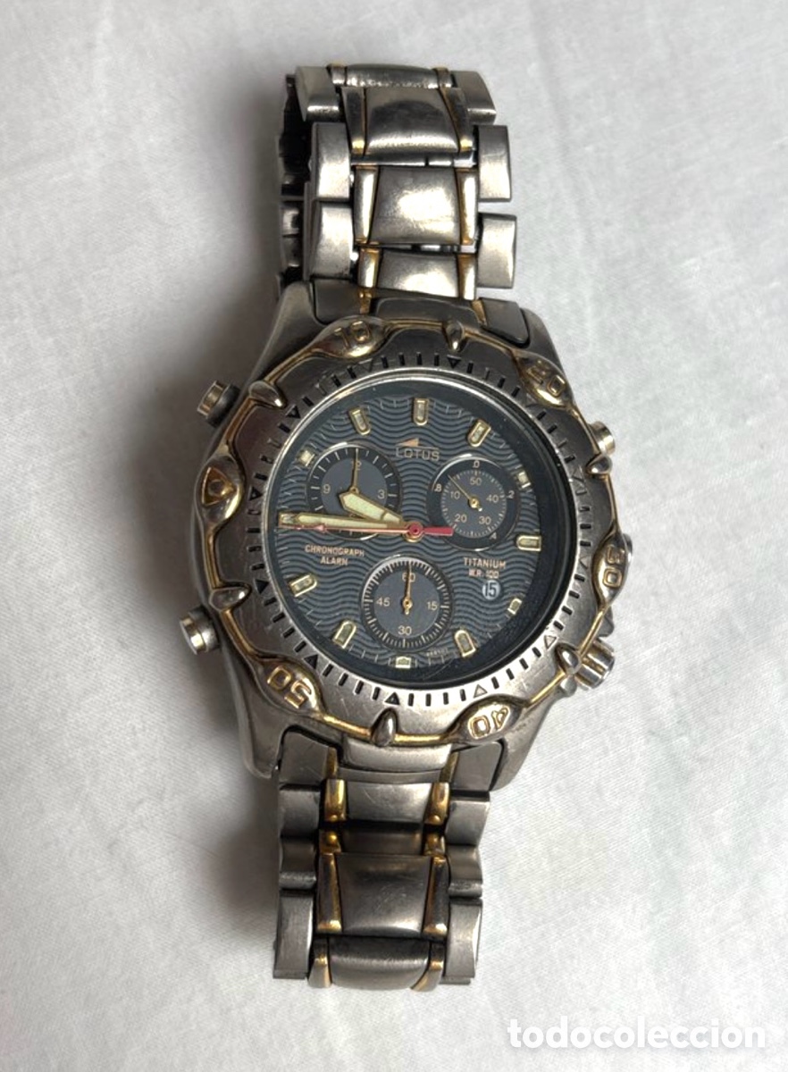 Relojes de pulsera: Reloj LOTUS All Titanium 9665Chronograph