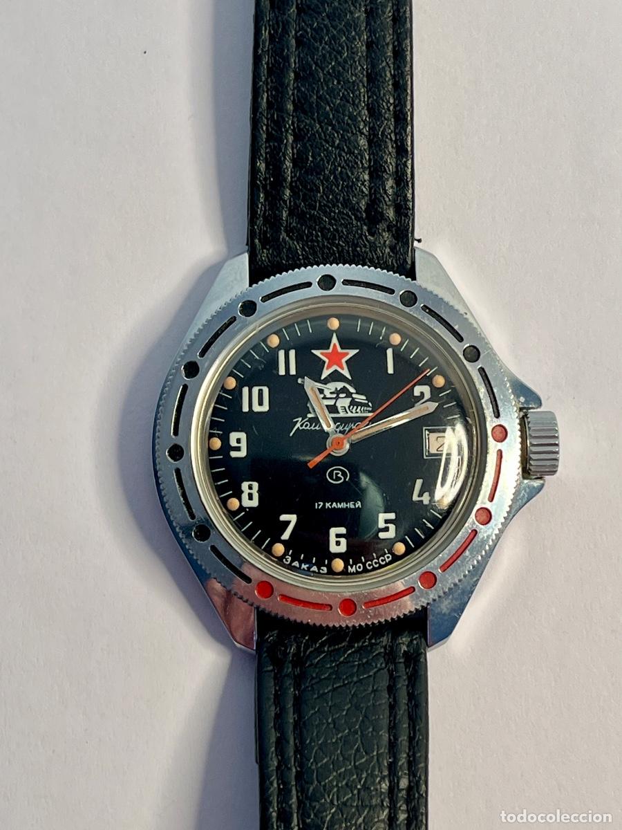 Relojes de pulsera: Reloj Vostok (esfera negra)