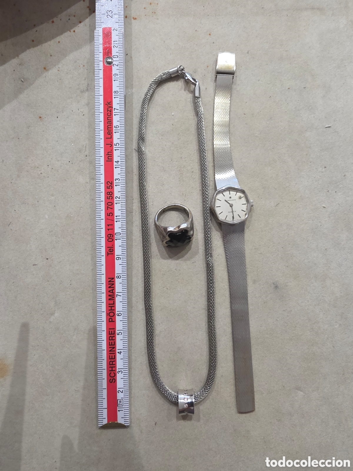 Relojes de pulsera: Reloj Junghans Mujer+ Collar y Anillo - Foto 2