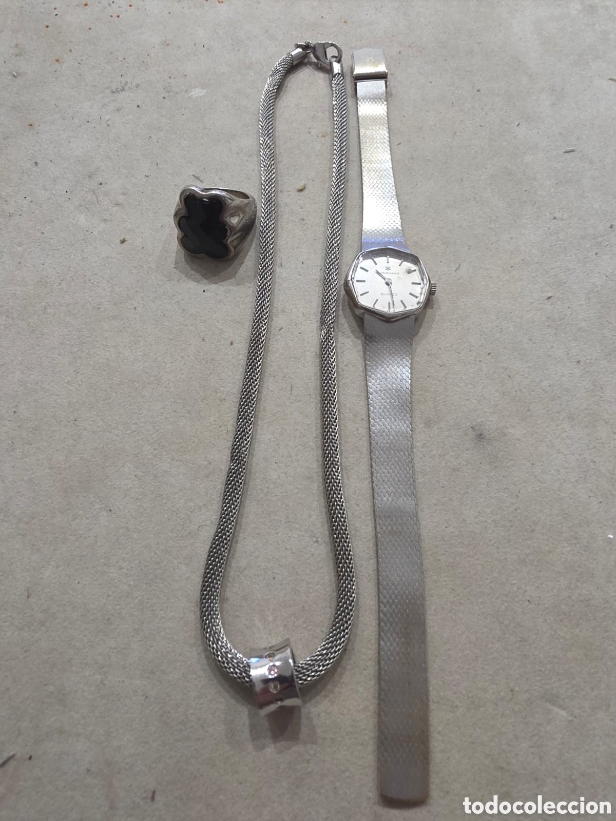 Relojes de pulsera: Reloj Junghans Mujer+ Collar y Anillo - Foto 1