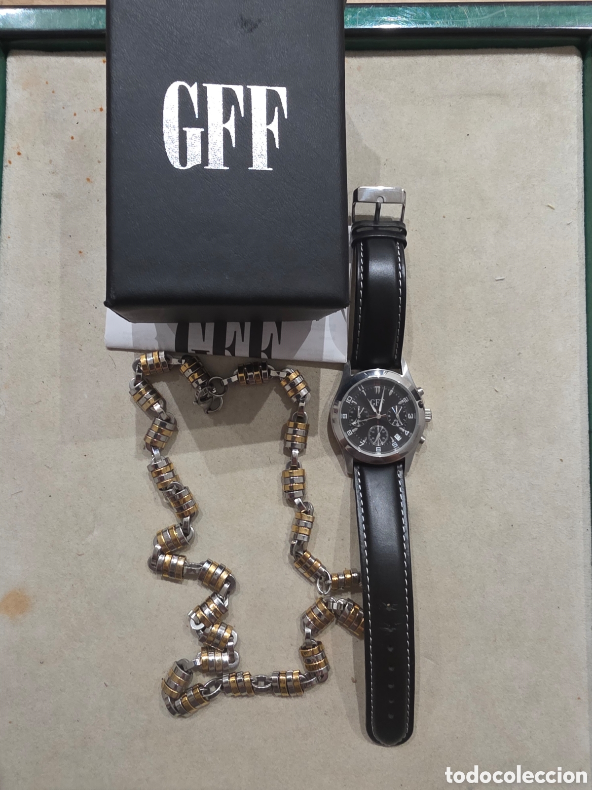 Relojes de pulsera: Reloj de hombre Gianfranco Ferre y Cadena