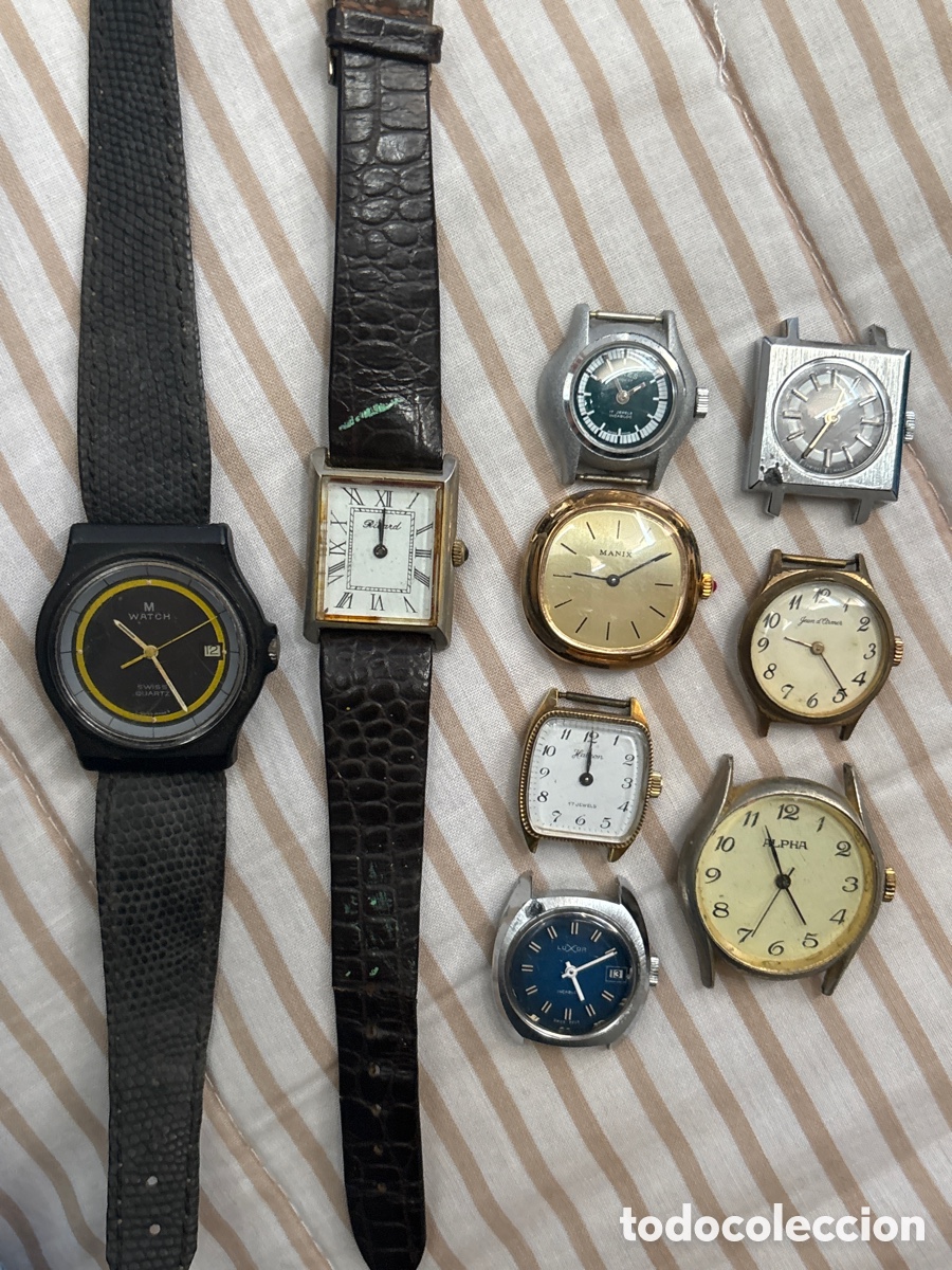 Relojes de pulsera: Lote relojes varios vintage