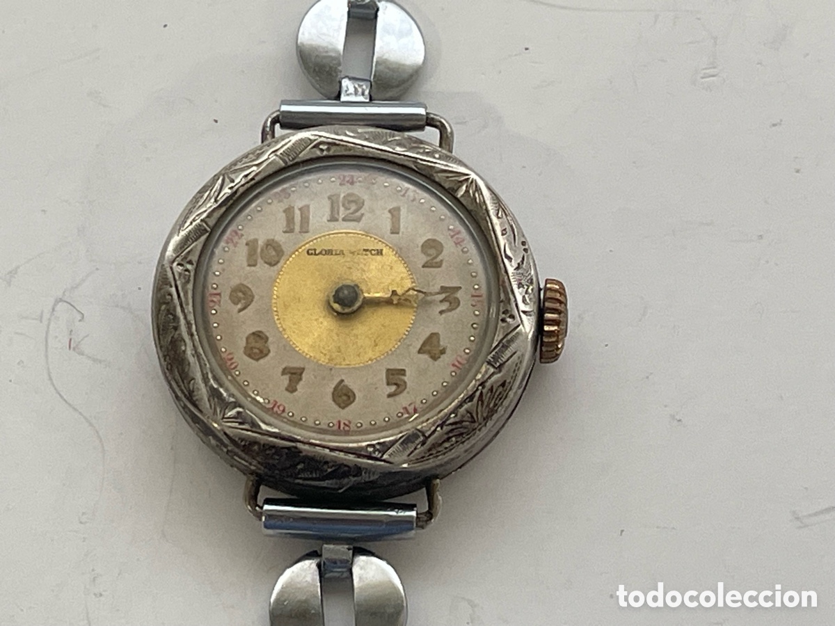 Relojes de pulsera: Reloj Gloria Watch de se&ntilde;ora, caja con punz&oacute;n 800