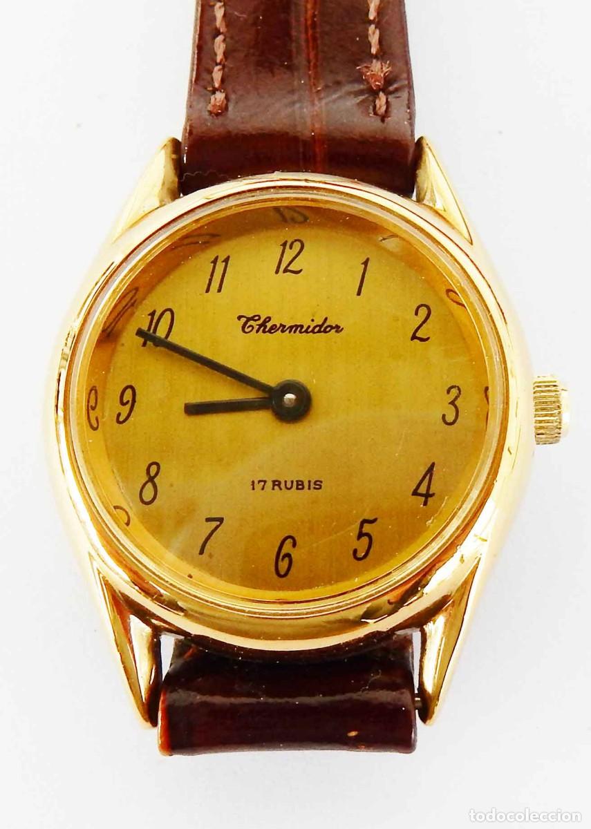 Relojes de pulsera: Reloj THERMIDOR - se&ntilde;ora - vintage - cuerda - NOS