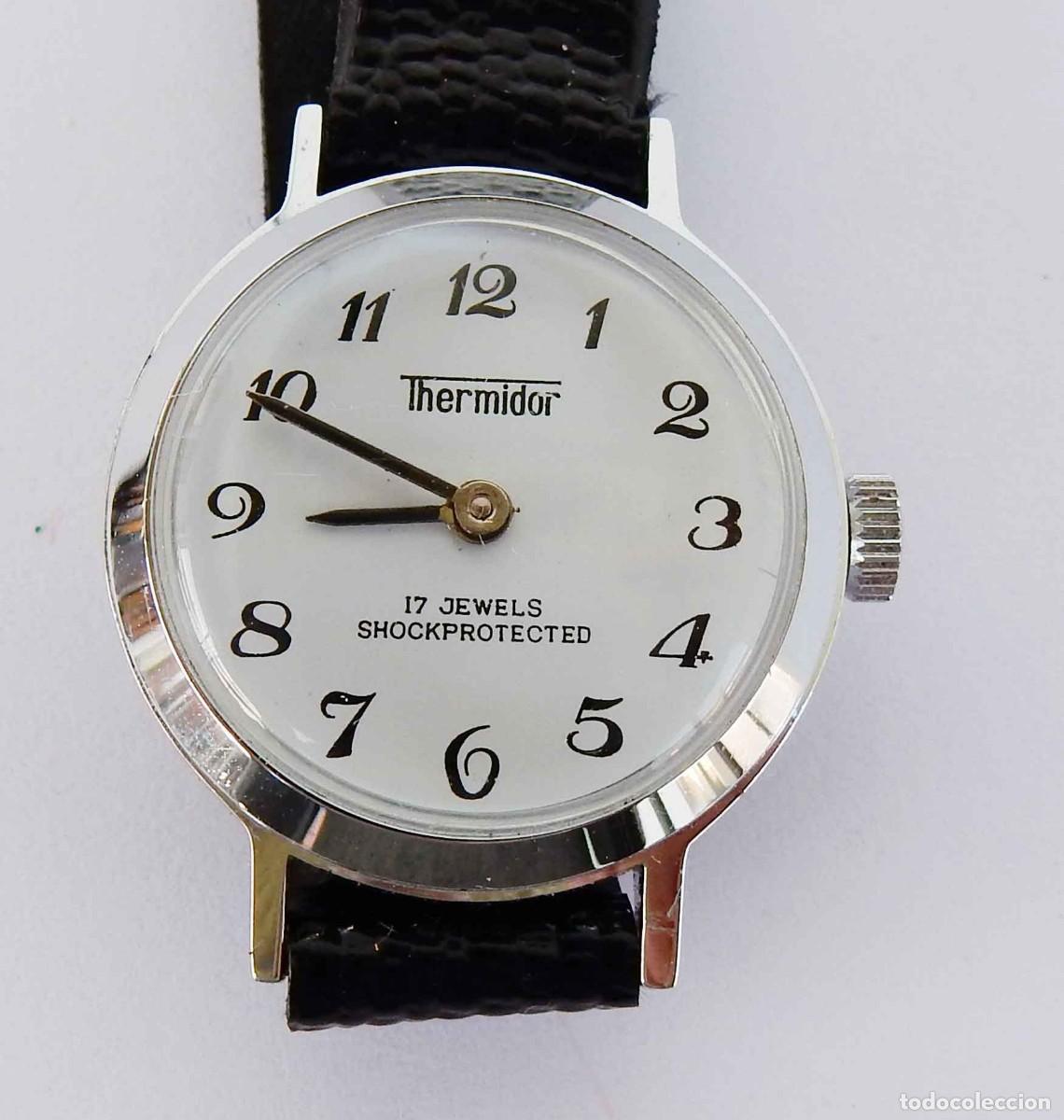 Relojes de pulsera: Reloj THERMIDOR - se&ntilde;ora - vintage - cuerda - NOS