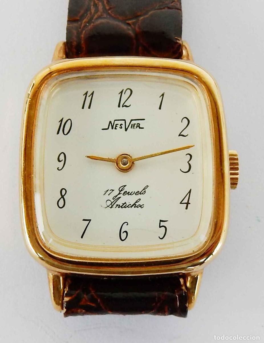 Relojes de pulsera: Reloj NESVIER - se&ntilde;ora - vintage - cuerda - NOS