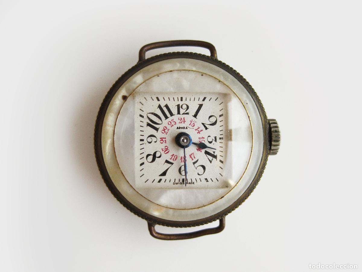 Relojes de pulsera: ANTIGUO RELOJ DE PULSERA PARA MUJER MARCA ADORA. SUIZA