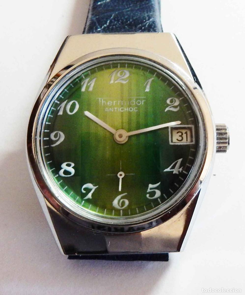 Relojes de pulsera: Reloj THERMIDOR - Swiss - unisex - vintage - cuerda - NOS