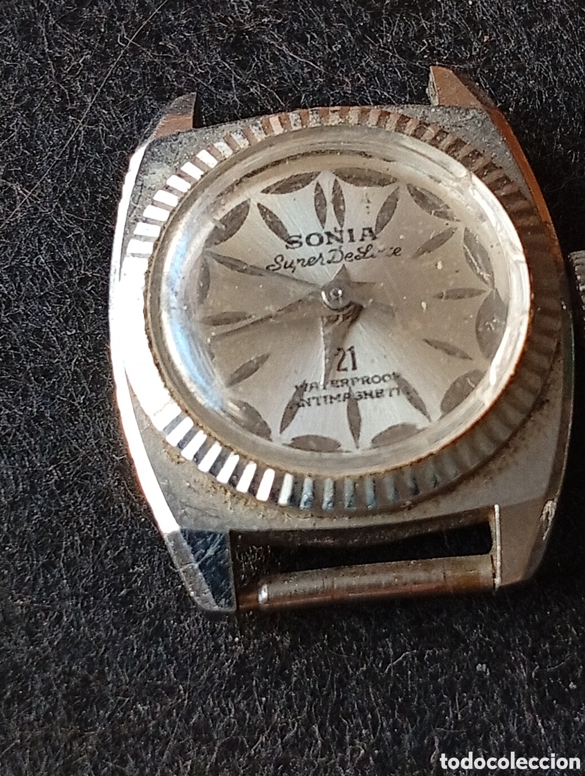 Relojes de pulsera: Reloj de carga manual marca Sonya super de luxe para mujer funcionando correctamente modelo a&ntilde;os 70