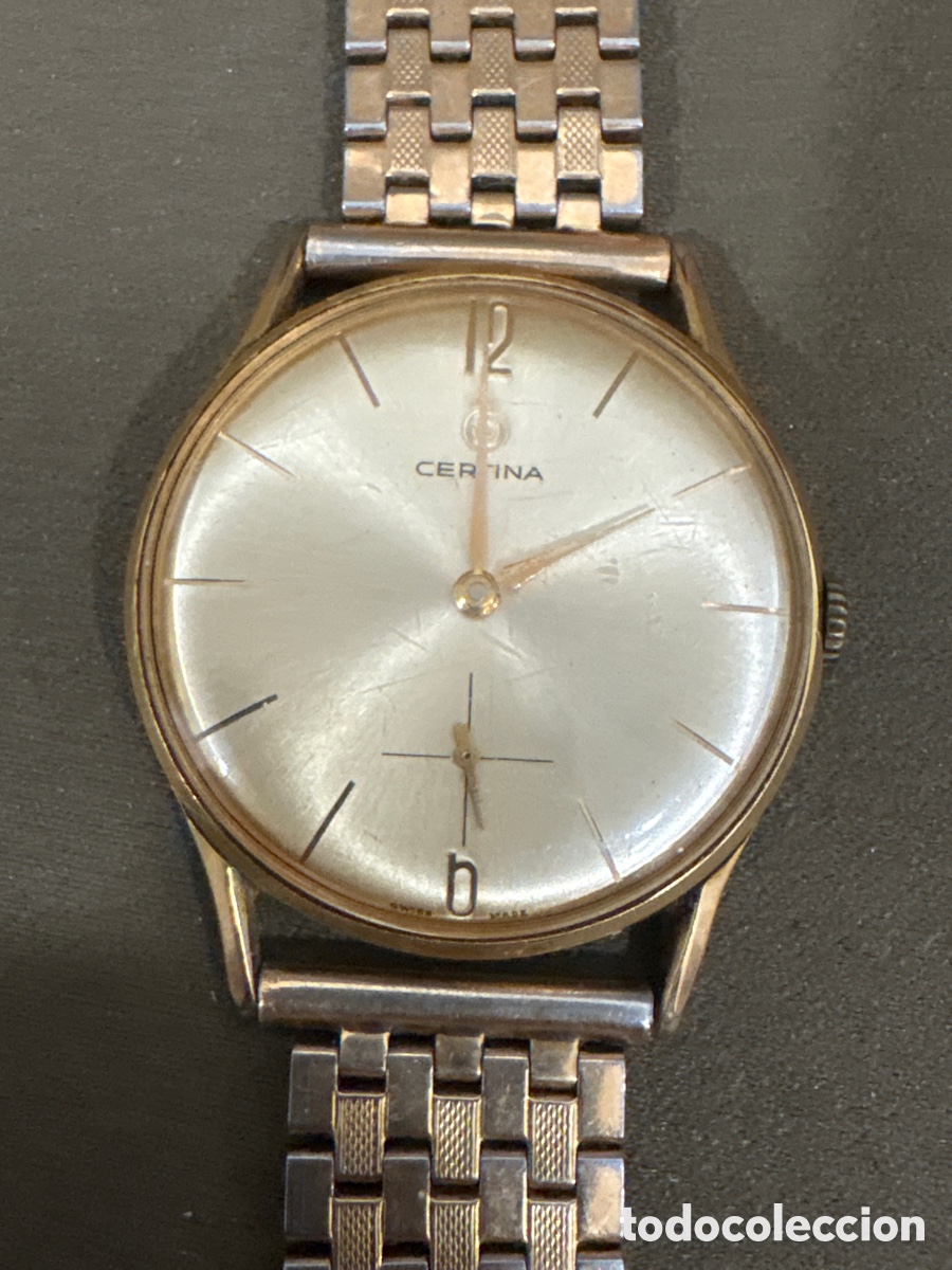 Relojes de pulsera: Antiguo reloj CERTINA de carga manual,34MM sin contar corona*FUNCIONA*ver fotos