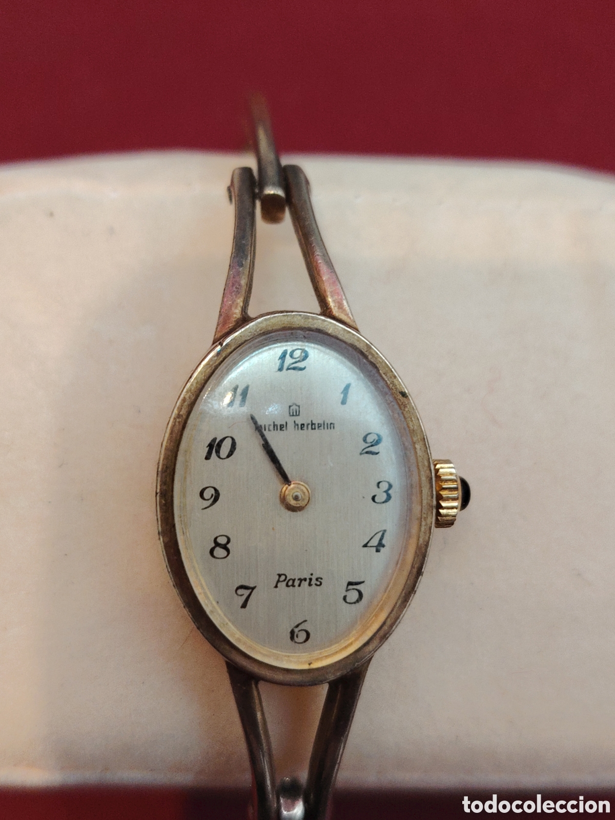Relojes de pulsera: Antiguo reloj de plata 800 funciona - Foto 2