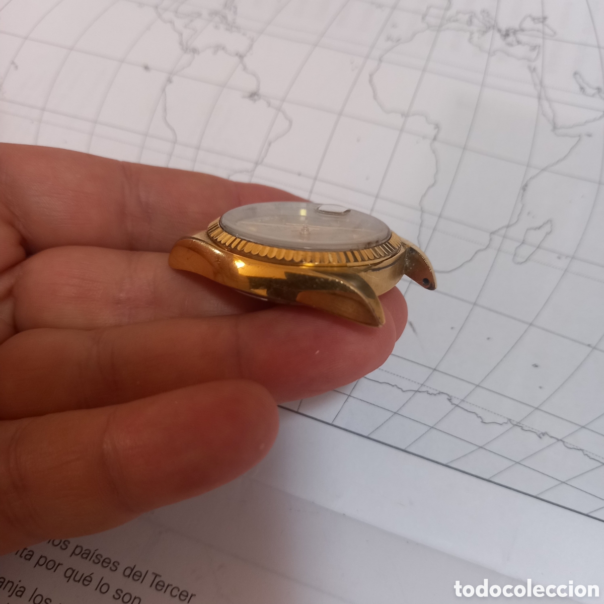Relojes de pulsera: 2 Reloj Bulova Autom&aacute;tico antiguo Chapado Oro No comun dificil SUIZO / OMEGA ROLEX