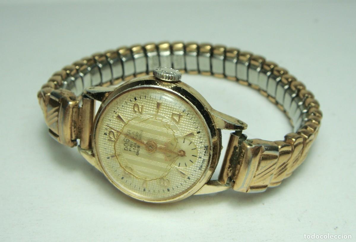 Relojes de pulsera: Reloj Dogma Prima de se&ntilde;ora &middot; Segundero subsidiario &middot; Swiss Made &middot; ca. 1940&ndash;1955
