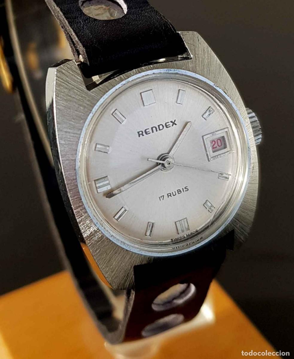 Relojes de pulsera: Reloj RENDEX - se&ntilde;ora - Swiss - vintage - cuerda - NOS
