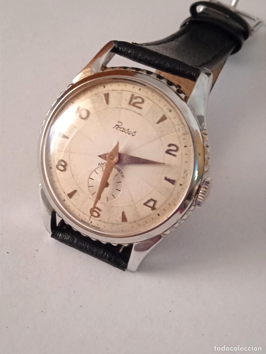 Relojes de pulsera: RELOJ BASIS ANTIMAGNETIC CARGA MANUAL . - Foto 2