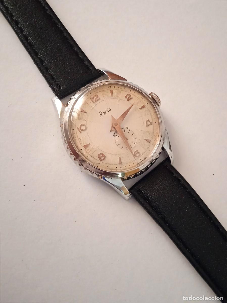 Relojes de pulsera: RELOJ BASIS ANTIMAGNETIC CARGA MANUAL . - Foto 7