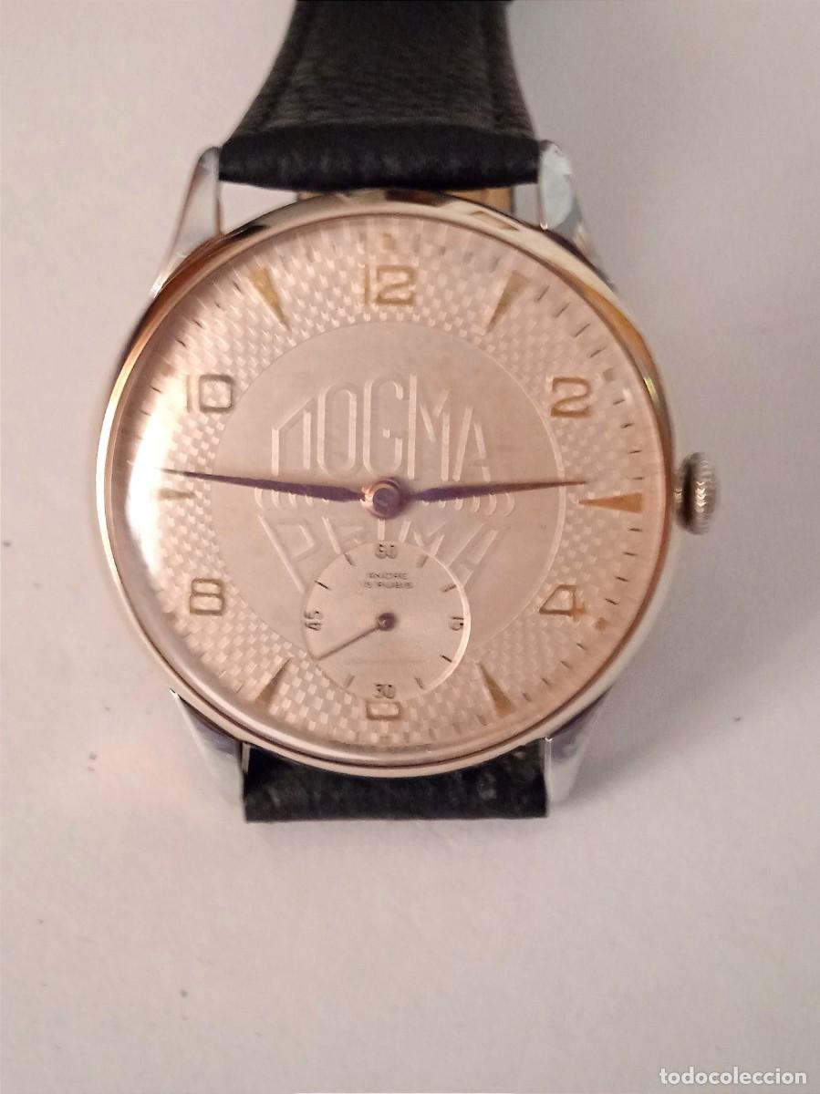 Relojes de pulsera: RELOJ DOGMA ANCRE 15 RUBIS CARGA MANUAL MIDE 3,80 .