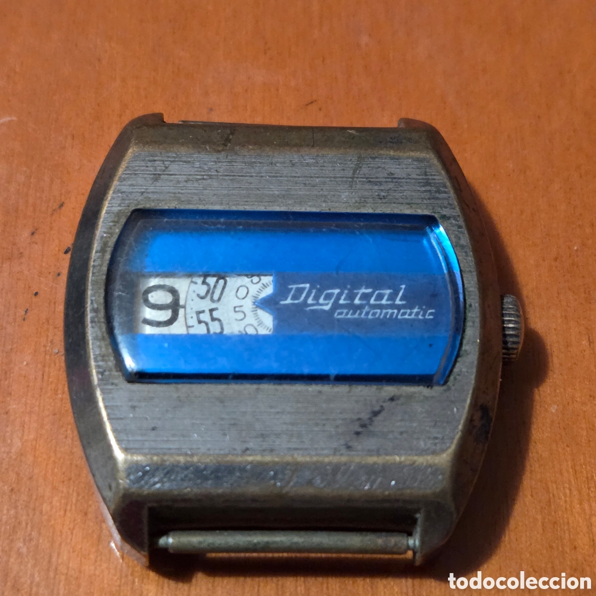 Relojes de pulsera: Reloj Vintage Horas Saltantes (Jump Hour) 1970s | Calibre Alem&aacute;n PUW 1560D |
