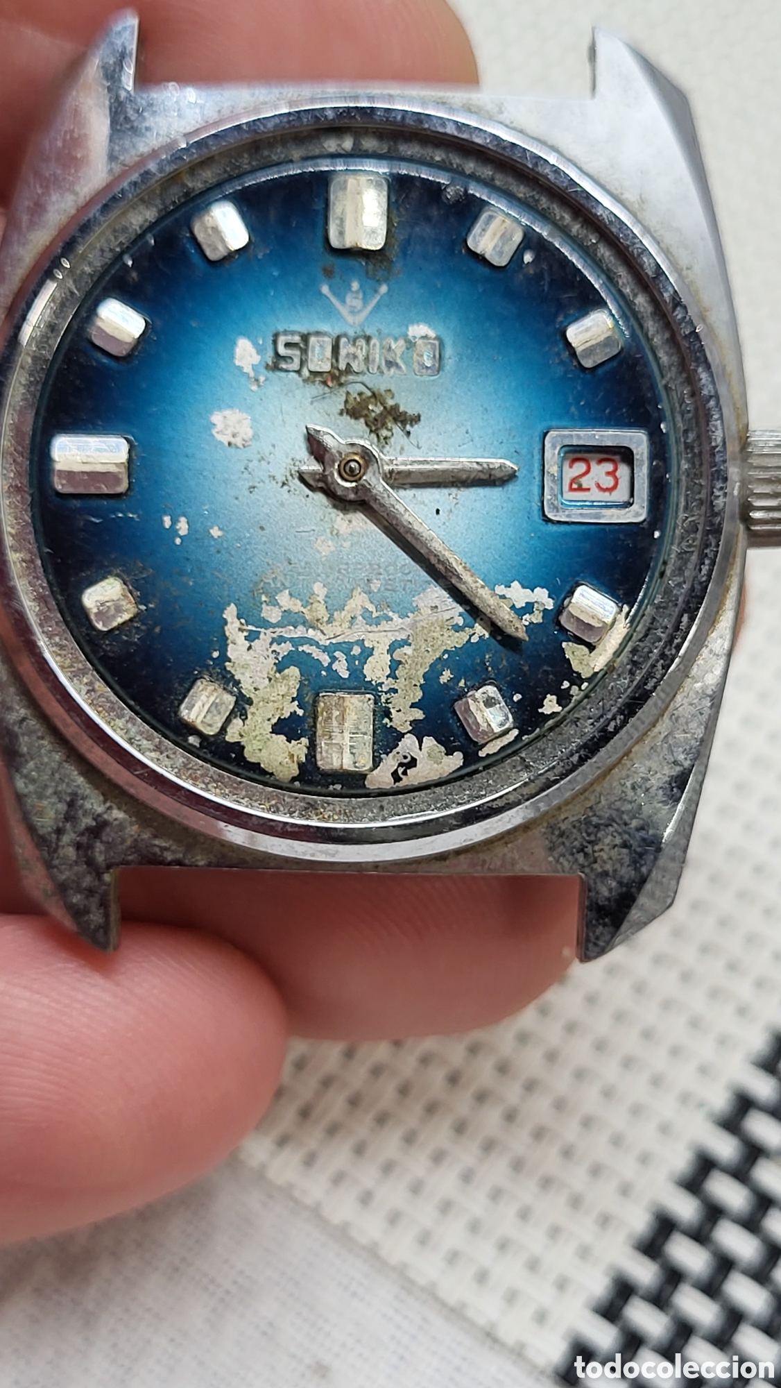Relojes de pulsera: Reloj pulsera carga manual Soniko buceo