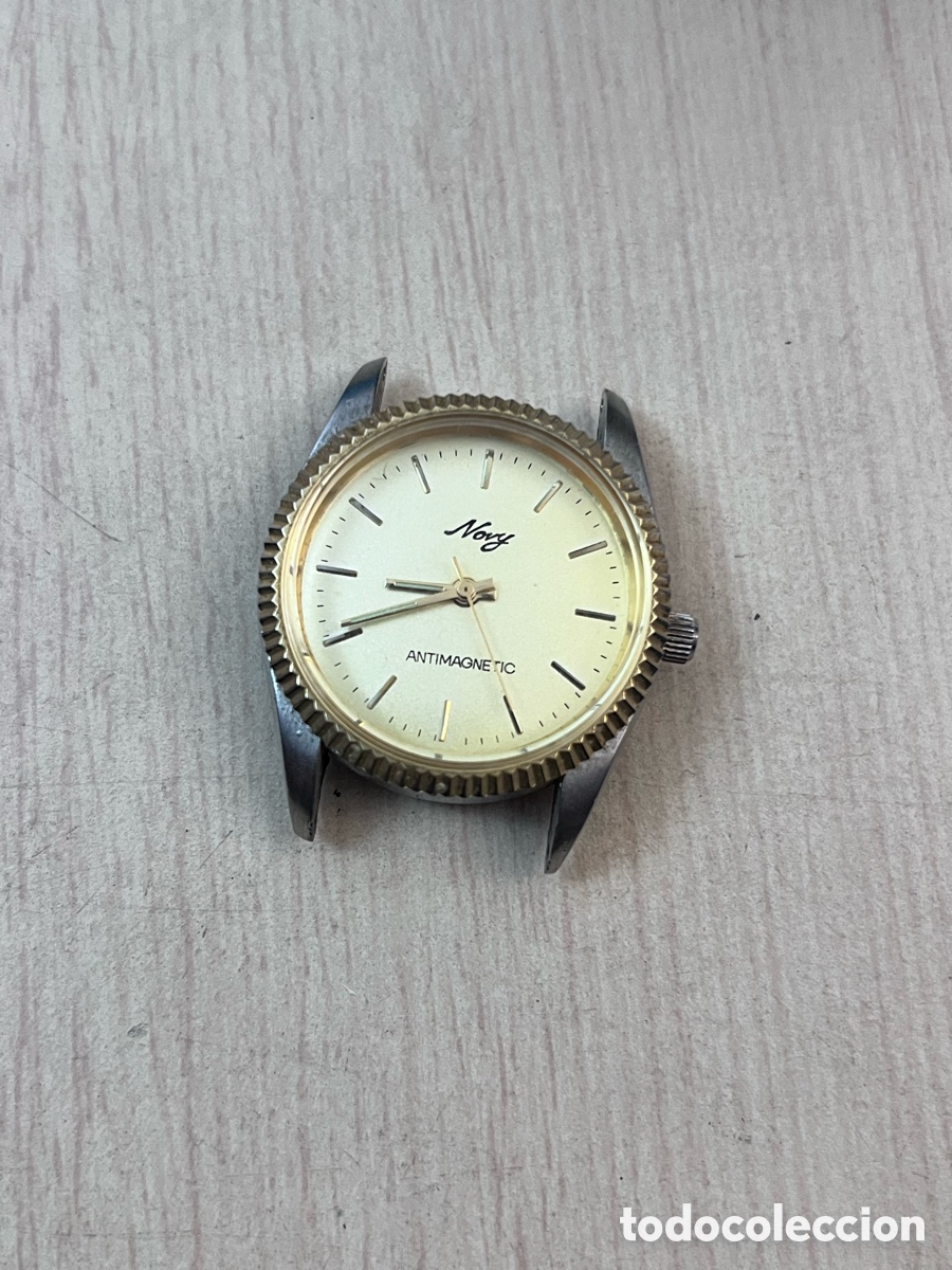 Relojes de pulsera: ✅ Reloj Novy antimagn&eacute;tico carga manual hombres