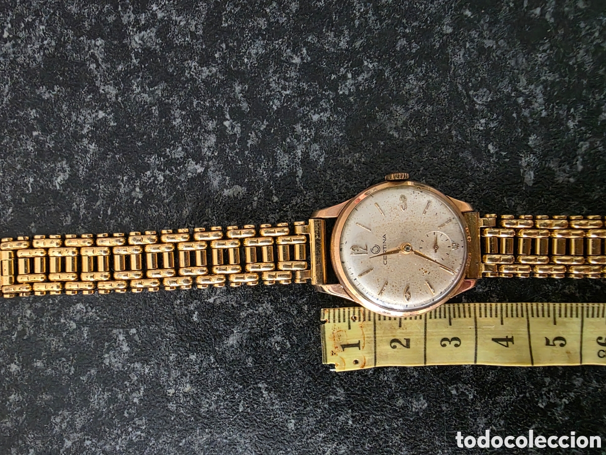 Relojes de pulsera: Oferta fin de semana!Reloj Certina chapado oro. - Foto 5