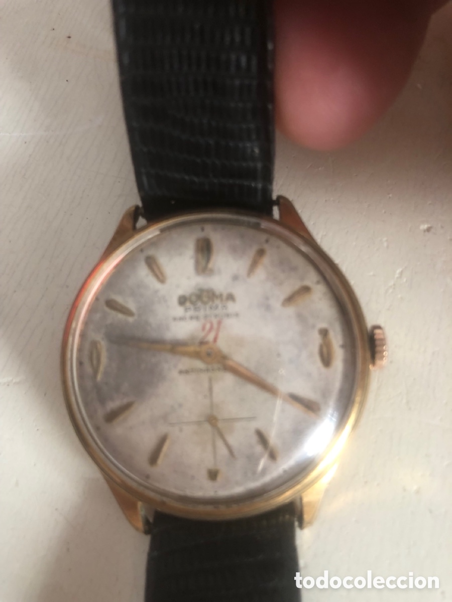 Relojes de pulsera: Reloj dogma funcionando - Foto 3