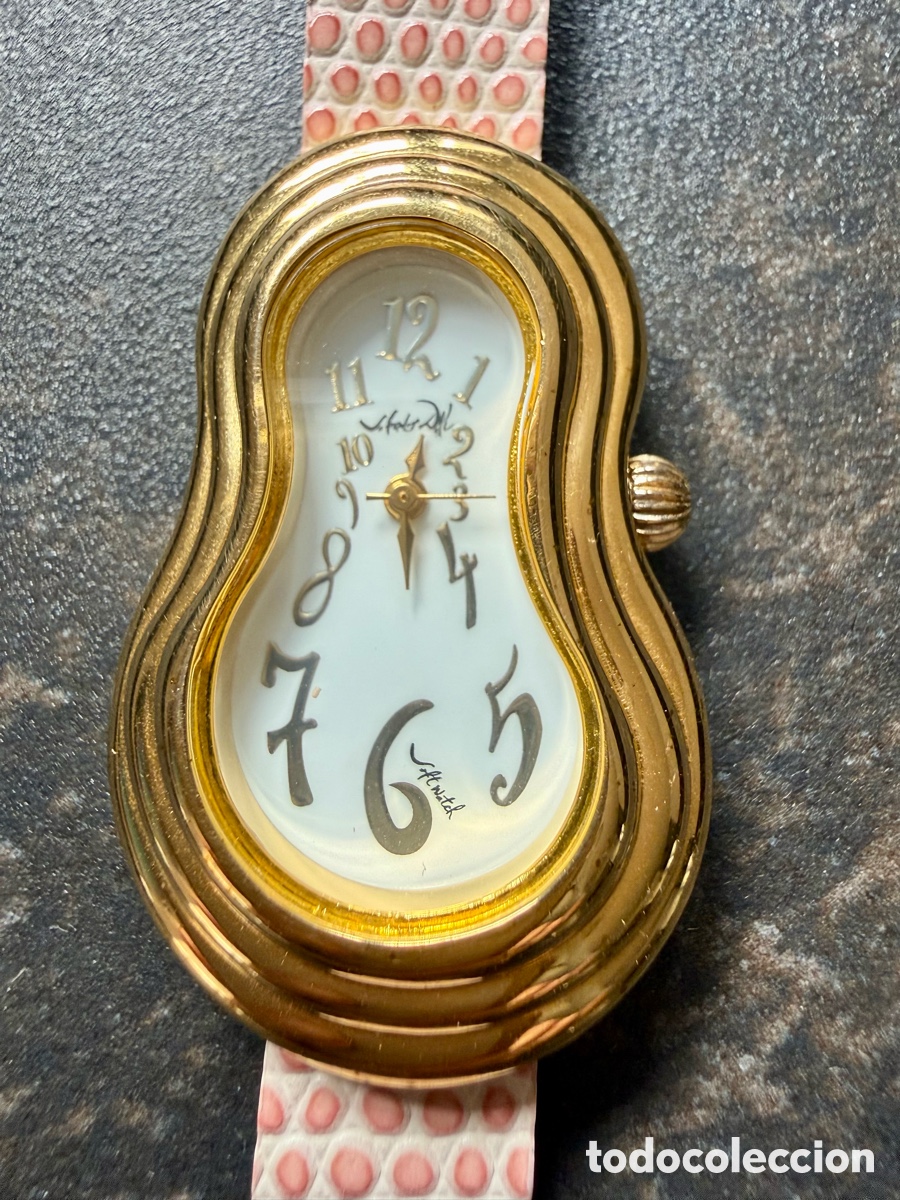 Relojes de pulsera: Reloj suizo original joya Salvador Dal&iacute;