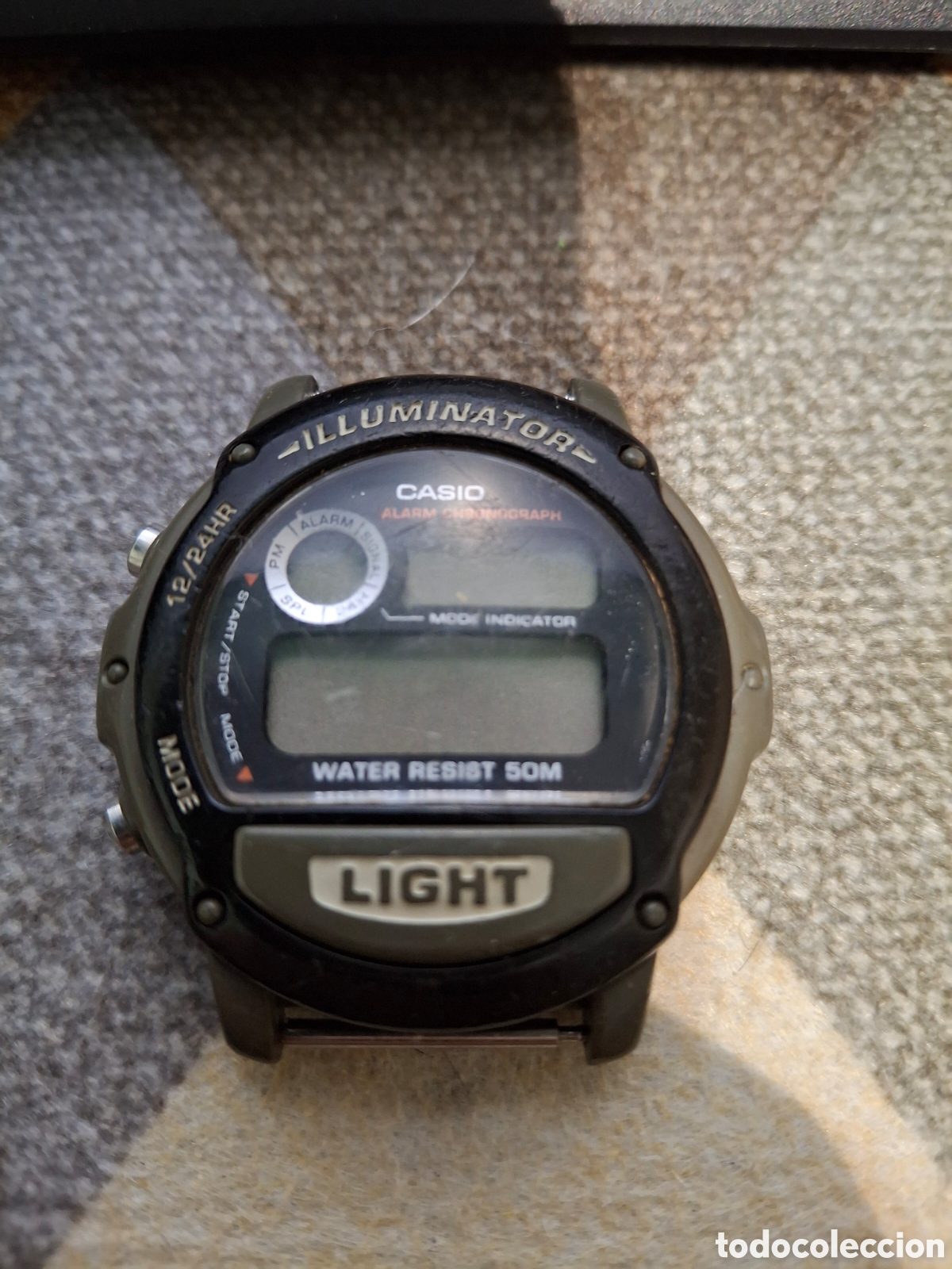 Rel&oacute;gios de pulso: Casio W-740 illuminator vintage